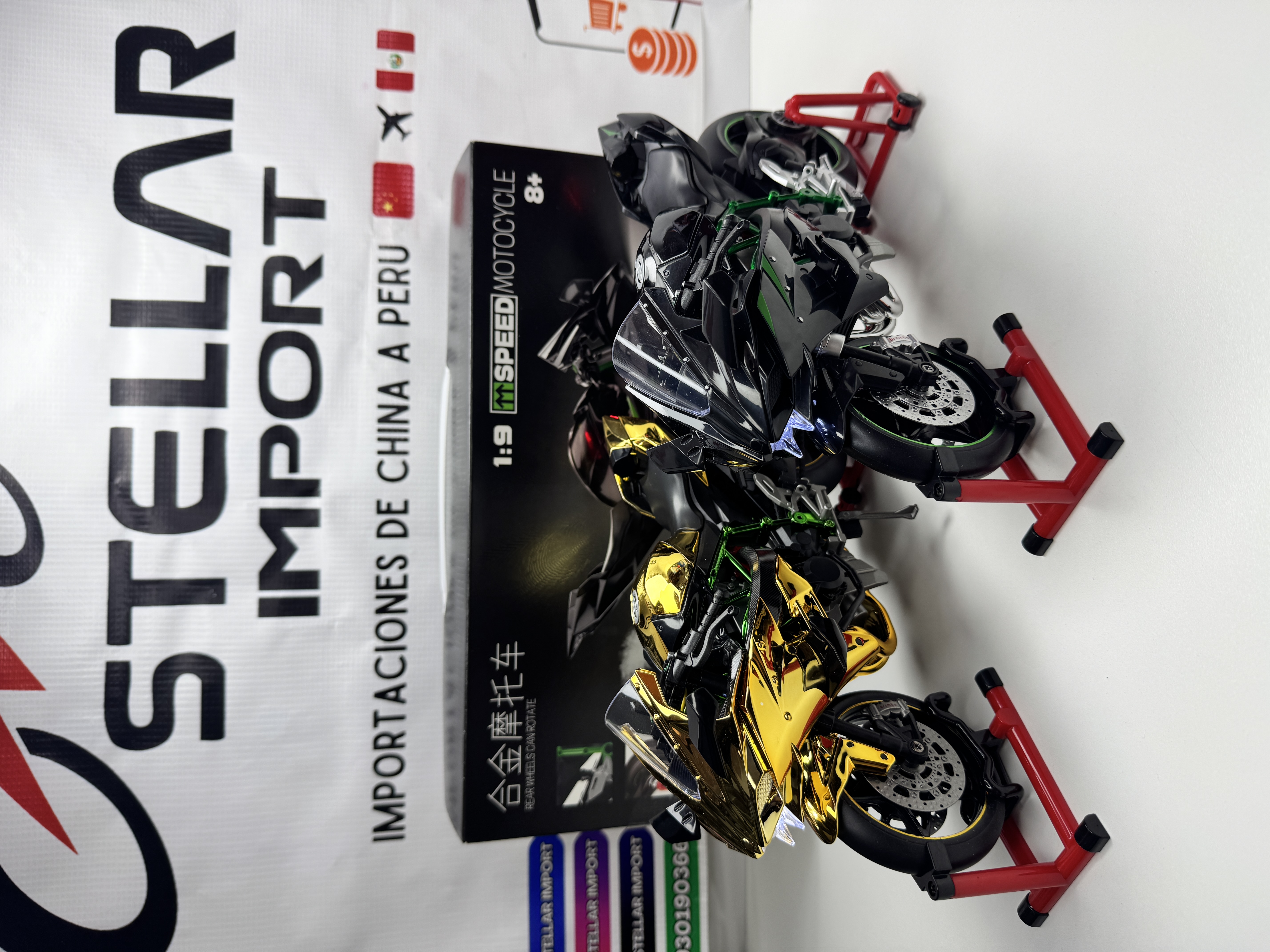 Kawasaki Ninja H2R Funciones Realistas