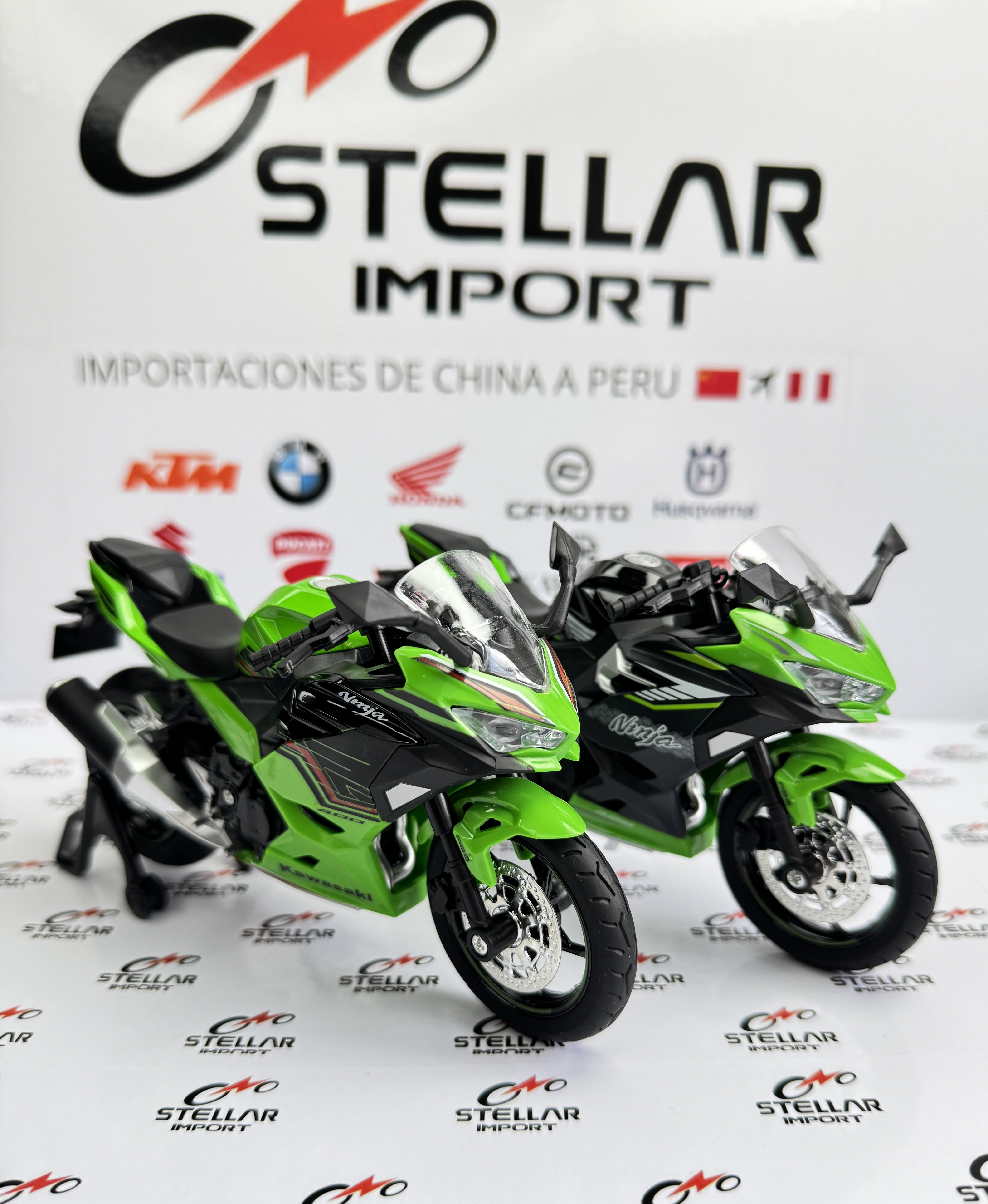 Kawasaki Ninja 400 luz y sonido